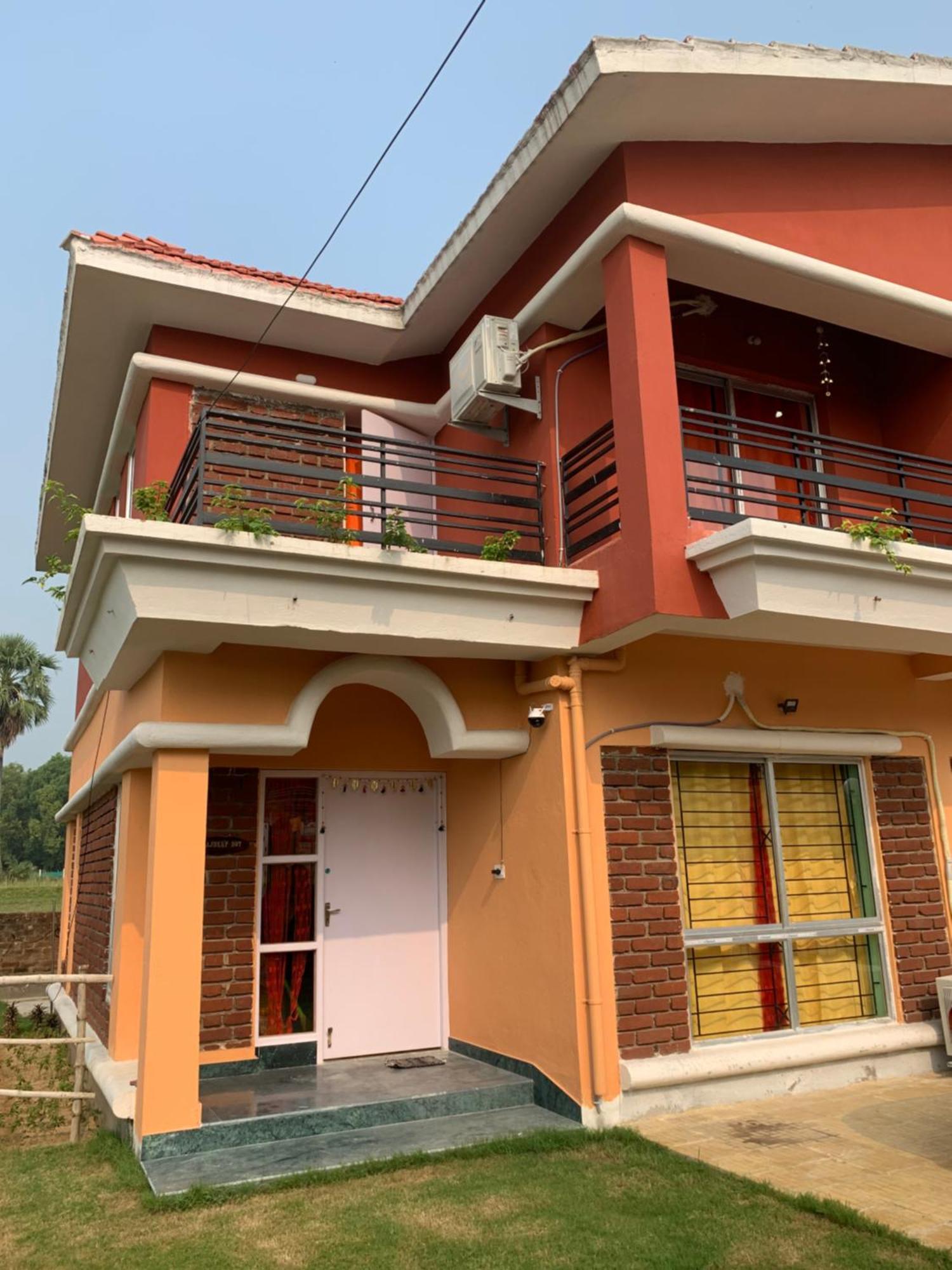 Bolpur Shantiniketan Bungalow On Kopai River ภายนอก รูปภาพ