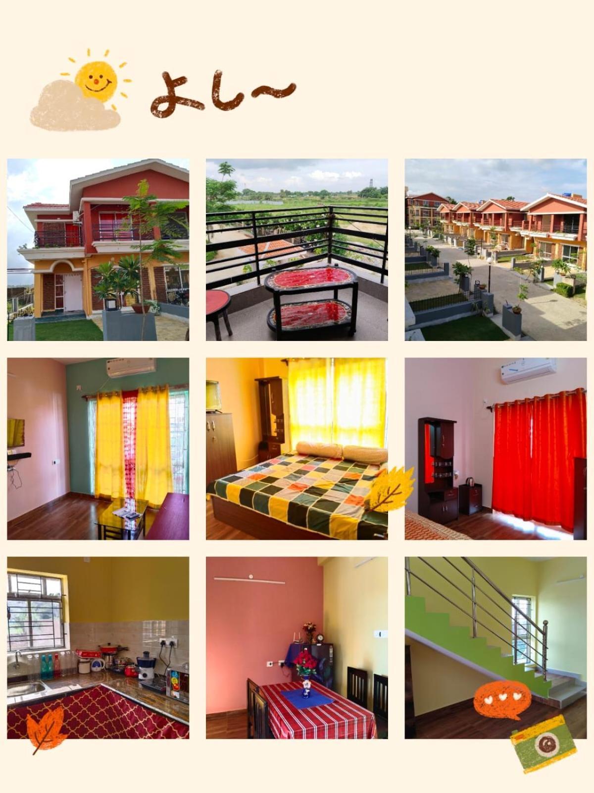 Bolpur Shantiniketan Bungalow On Kopai River ภายนอก รูปภาพ